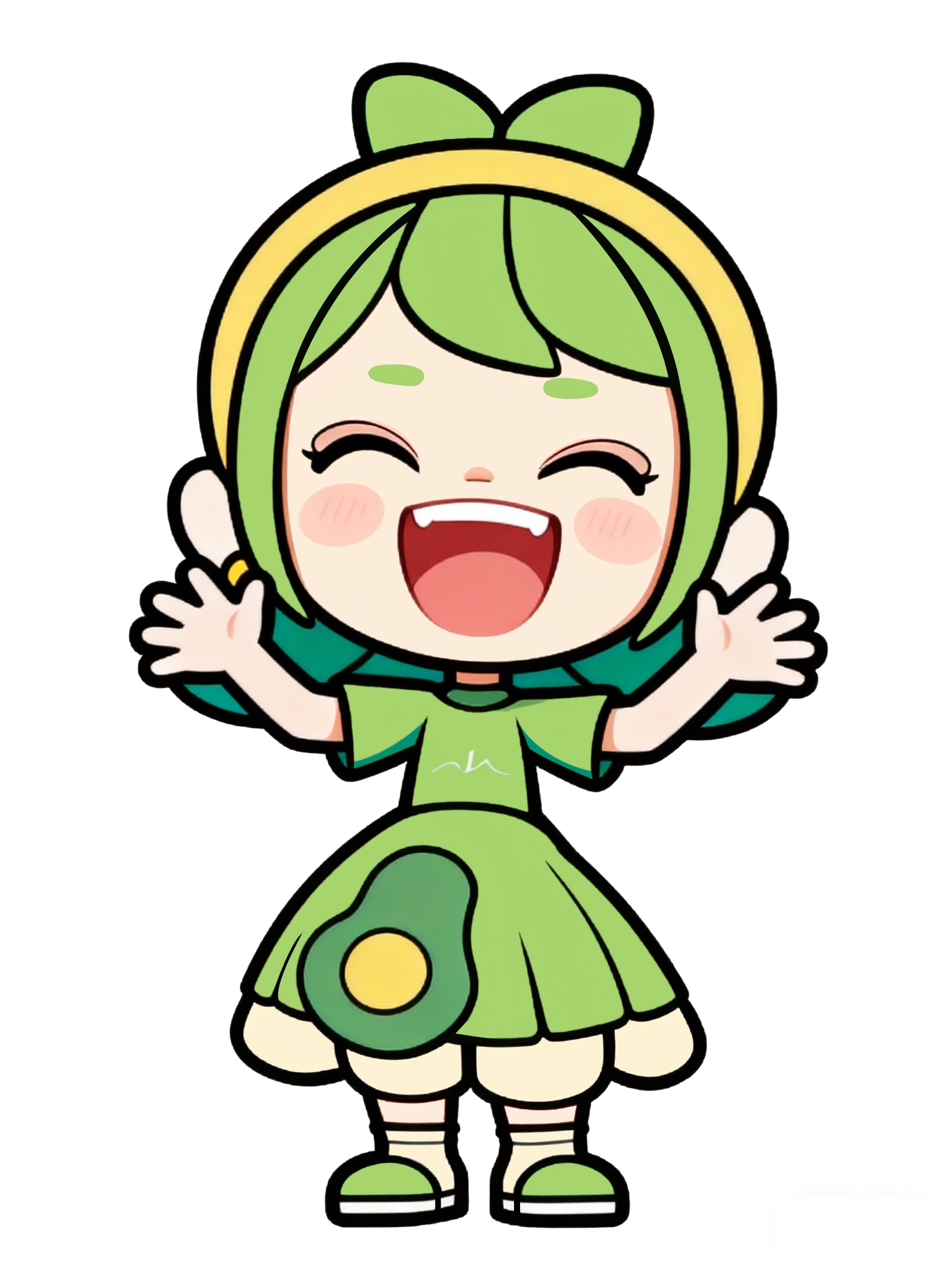 大笑